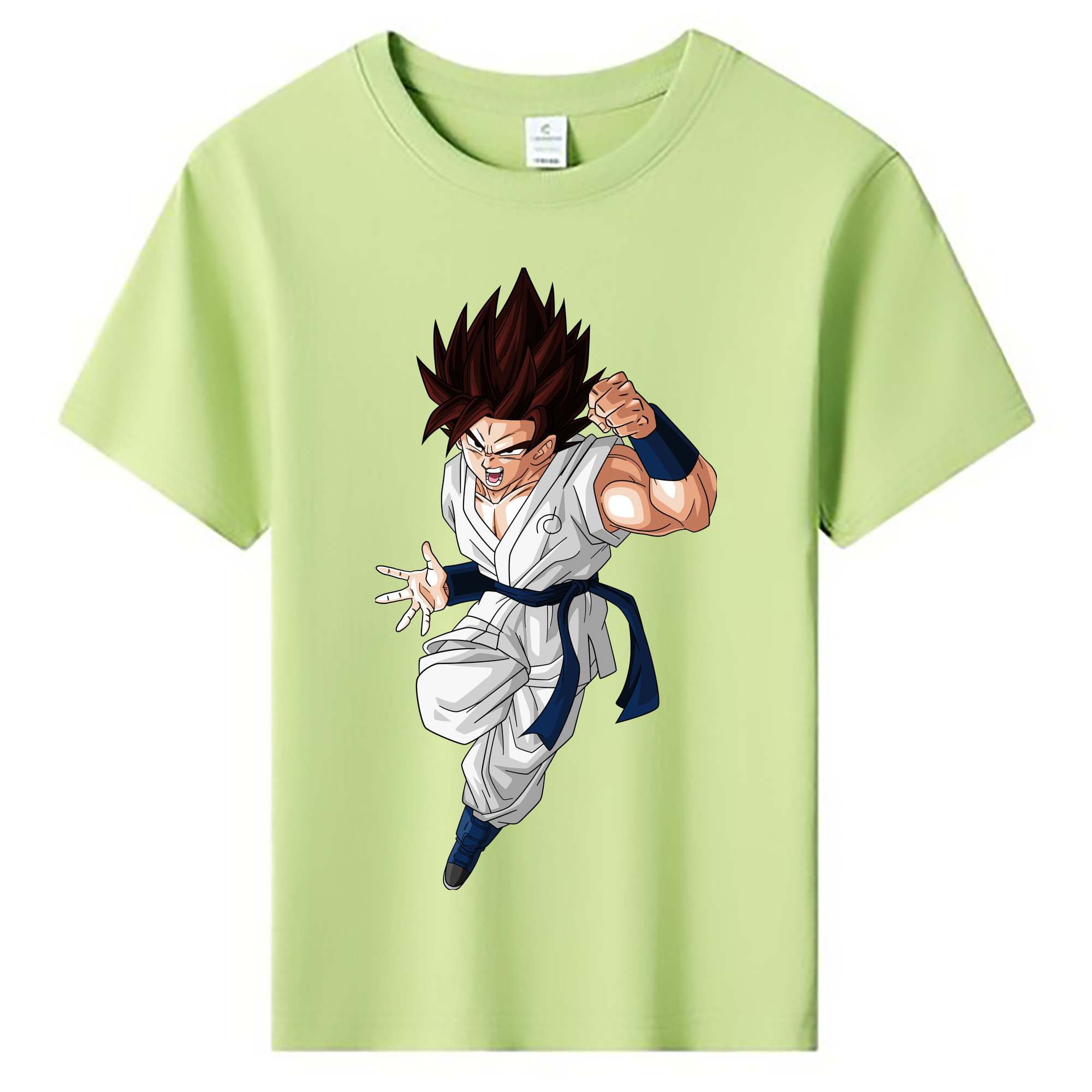 （画像用） ドラゴンボール 孫 悟飯（そんごはん）DRAGON BALL Son Gohan 綿100％キッズTシャツ（フロントプリント）